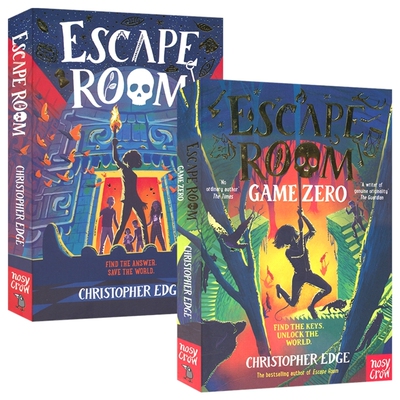 Escape Room 密室逃脱1-2 章节书 科幻小说 轻恐怖 硬核推理 青少年英语课外读物 英文原版进口儿童图书
