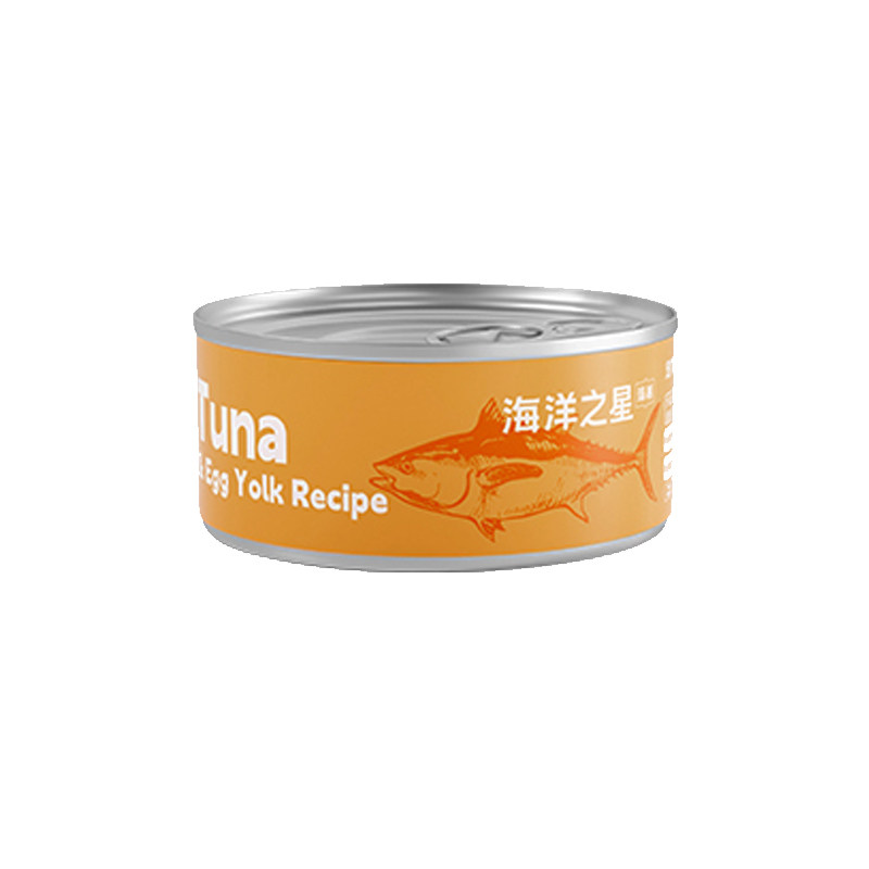 海洋之星臻越猫罐头彩虹零食罐