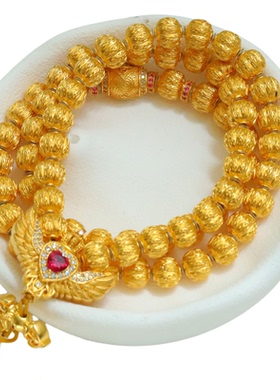 盛尊金包银天使之翼可diy配饰