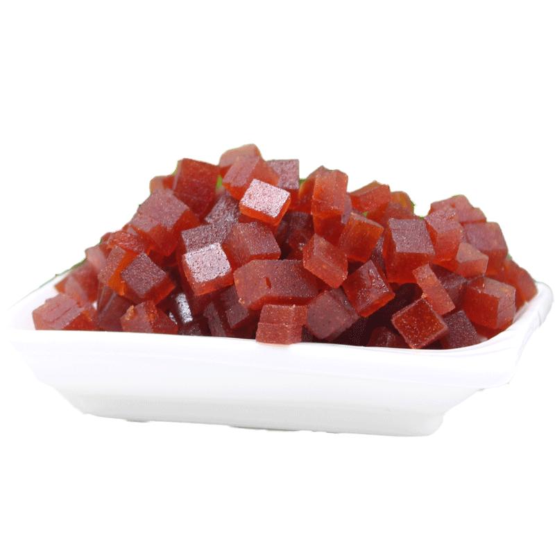 山楂果丹皮粒丁碎山楂碎粒片炒酸奶原料冰粉搭档配料散装5斤商用
