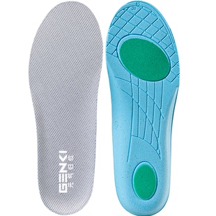 欧索莱男透气吸汗运动减震鞋垫女士踩屎感超软底不累脚防滑舒适