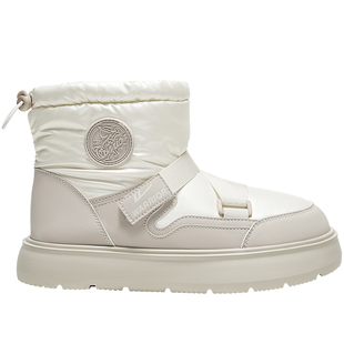 回力雪地靴女加绒加厚东北棉鞋旅游2026冬新款厚底防泼水止滑保暖