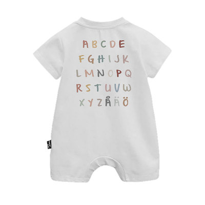 婴儿夏天衣服薄款纯棉a类透气