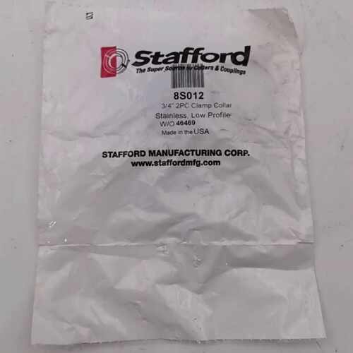 询价-Stafford 8S012 3/4寸2PC卡箍环