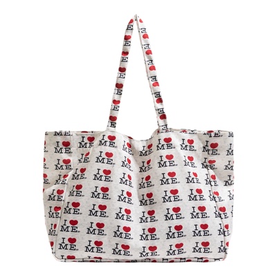 韩系通勤字母爱心包包2025秋冬