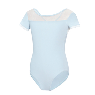 儿童舞蹈服女短袖新款形体服芭蕾舞练功服女童体操服中国舞连体服