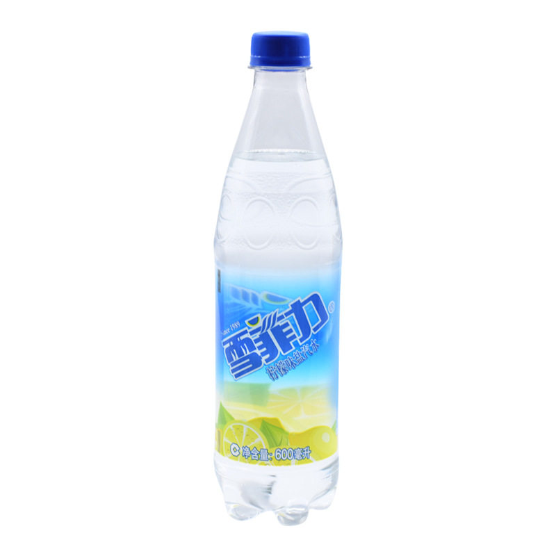 雪菲力盐汽水600ml*24瓶整箱饮品柠檬碳酸气泡水饮料
