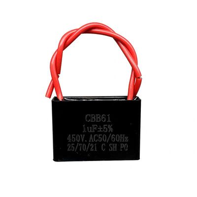 CBB61美的风扇电容器通用型450V落地扇吊扇台扇启动电容1.5/1.8UF