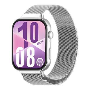 适用华为fit4手表表带FIT3智能4pro腕表watchfit4米兰新款watch四三代夏天磁吸腕带fit2金属钢表链女生配件男