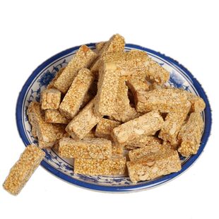 白芝麻糖酥糖芝麻条糖老式花生酥广东潮汕特产花生芝麻潮州花生糖