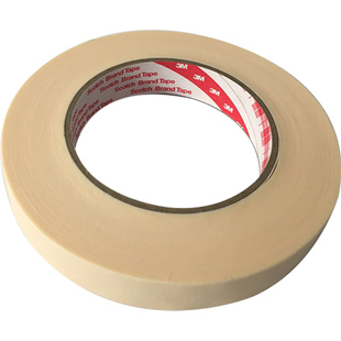 3M2142耐高温无残胶3D打印美纹纸胶带皱纹防焊遮蔽胶纸易撕无痕