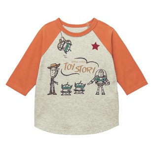 日本千家宝宝T恤1-7岁男女童春秋装童上衣儿童纯棉T恤宝宝七分袖