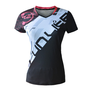 佩琪酷新款羽毛球服男女速干短袖运动服训练球衣情侣款网球套装