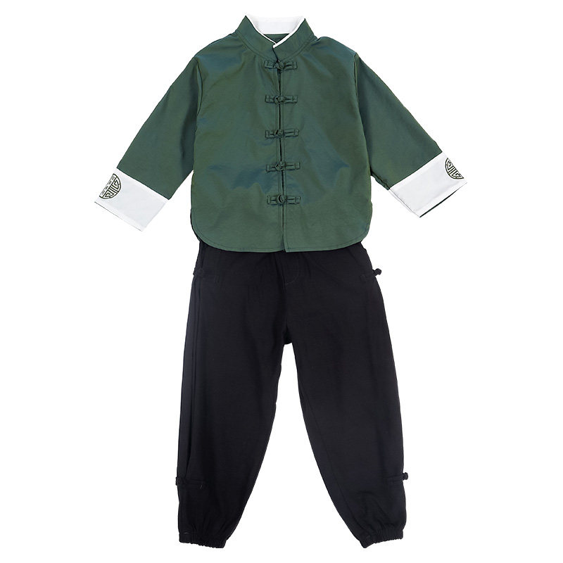 男童礼服复古唐装中秋节国学汉服