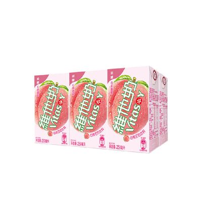 维他奶白桃豆奶饮料优质植物蛋白