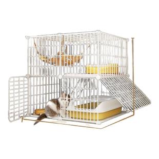 猫笼子超大自由空间家用室内猫笼单层猫别墅大空间多层猫房子猫笼