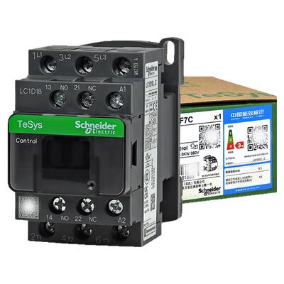 施耐德授权店铺18A接触器LC1D18