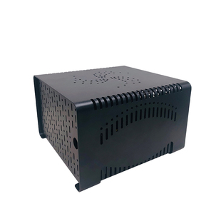 固而美ITX机箱直插显卡迷你主机外壳升级版铝小电脑壳卧式可定制