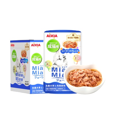 爱喜雅喵喵猫湿粮包60g/包