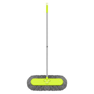 平板拖把2024新款大号酒店棉线拖干湿两用懒人家用一拖净地拖墩布