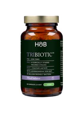 【临期】英国荷柏瑞HB三重益生菌南非醉茄舒压精神力