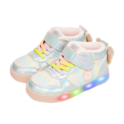 泰兰尼斯女童加绒保暖棉鞋