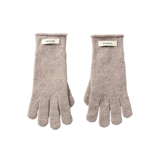 100WOOL羊毛手套可玩手机触屏操作日常通勤穿