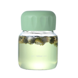 玻璃杯女摇摇杯水杯高颜值新款刻度豆浆杯牛奶杯咖啡小杯子胖胖杯