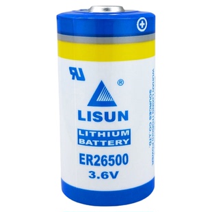 力兴ER26500锂电池3.6V流量计PLC工控设备物联网燃气表7.2V电池组