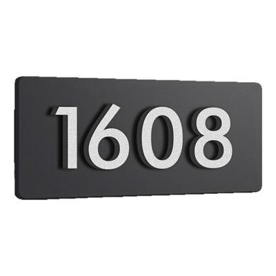 门牌号码牌家用亚克力定制创意宿舍个性高档入户住宅轻奢包厢酒店宾馆房间房号包间办公室标识牌自粘数字门贴