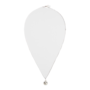 Tagi.《i》珍珠想象鼓鼓珍珠i简约小众项链/耳钉/耳夹