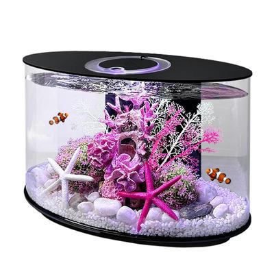 渔乐屋家用亚克力小型造景鱼缸