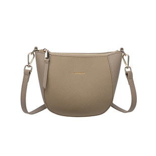 38节妇女礼物真皮手机斜挎包女士2026新款头层牛皮中年妈妈饺子包