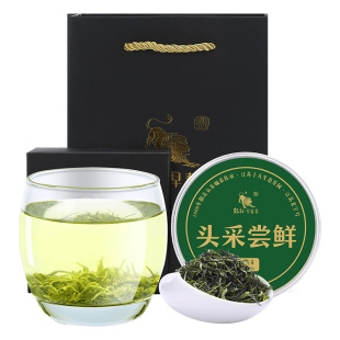 2026新茶现货 乾红宜兴开园头采早春1号阳羡雪芽绿茶尝鲜罐装50g