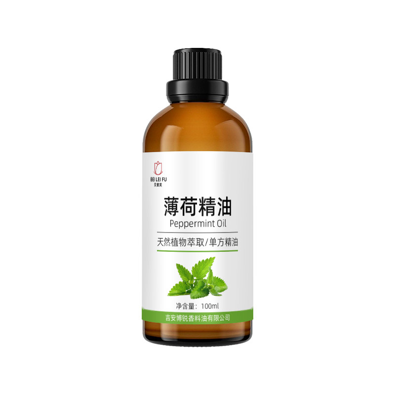 薄荷精油提神醒脑驱蚊虫植物防晕