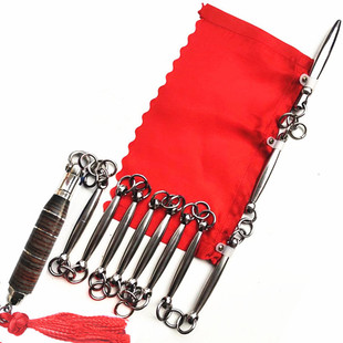 九节鞭不锈钢牛皮万向节把十三节鞭初学表演鞭训练鞭实战鞭防身鞭