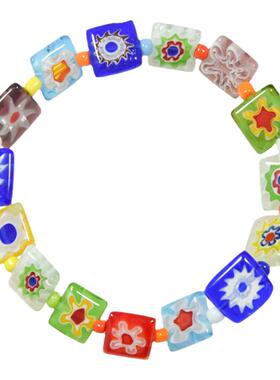 欧阳娜娜赵露思同款琉璃小花手链