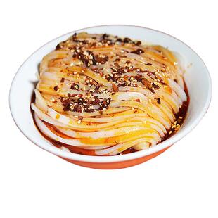 汉中米皮开袋即食420g汉峰缘陕西凉皮真空包装地方特产小吃米面皮