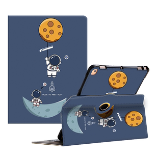 适用华为matepad11.5S保护套matepadSE11旋转2025荣耀air灵动平板10.4保护壳Pro10.8笔槽横竖支撑m6卡通防摔