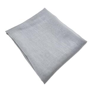 半透珠光细腻 灰色真丝丝麻天丝亚麻时装面料衬衫汉服古风布料diy