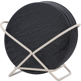 石纹吐骨碟家用高档餐桌垃圾盘碟骨碟盘高颜值小吃盘小菜碟釉下彩