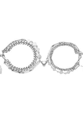 潮色绘DC磁吸情侣手链一对礼盒装