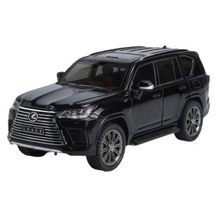 雷克萨斯LX600汽车模型合金仿真凌志suv越野车男孩玩具车收藏摆件