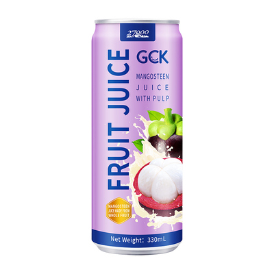 27000GCK山竹汁320ml*12罐NFC100%休闲佐餐果汁饮料