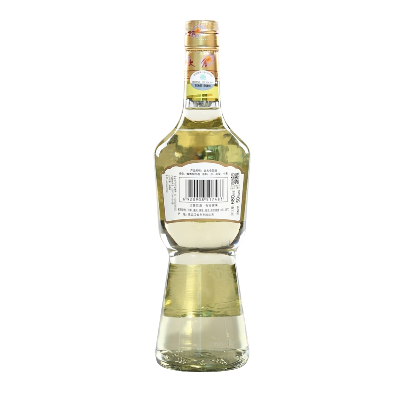 北大仓酱香型纯粮白酒680毫升50