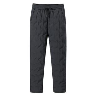 雪中飞2025冬季男士轻薄羽绒裤休闲鸭绒裤保暖裤直筒薄款防寒裤子