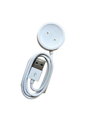 适用智能手表磁吸充电器M60/M58/M59/M90/M98斜向2针快充充电线