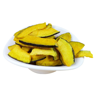 脱水南瓜干脆煮粥面贝贝南瓜干开袋即食南瓜脆片装饰果盘果蔬脆干