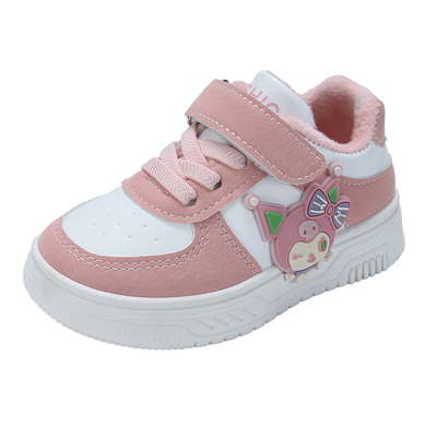 月销1万+优质女童运动鞋加绒卡通