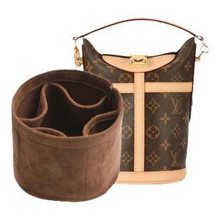 适用LV DUFFLEL包中包内胆薯条包圆筒包内衬袋定型化妆吕收纳包撑